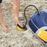 Насос ножной BESTWAY 28х19см, 1.4л/цикл, шланг с 3-мя насадками 62004 BW